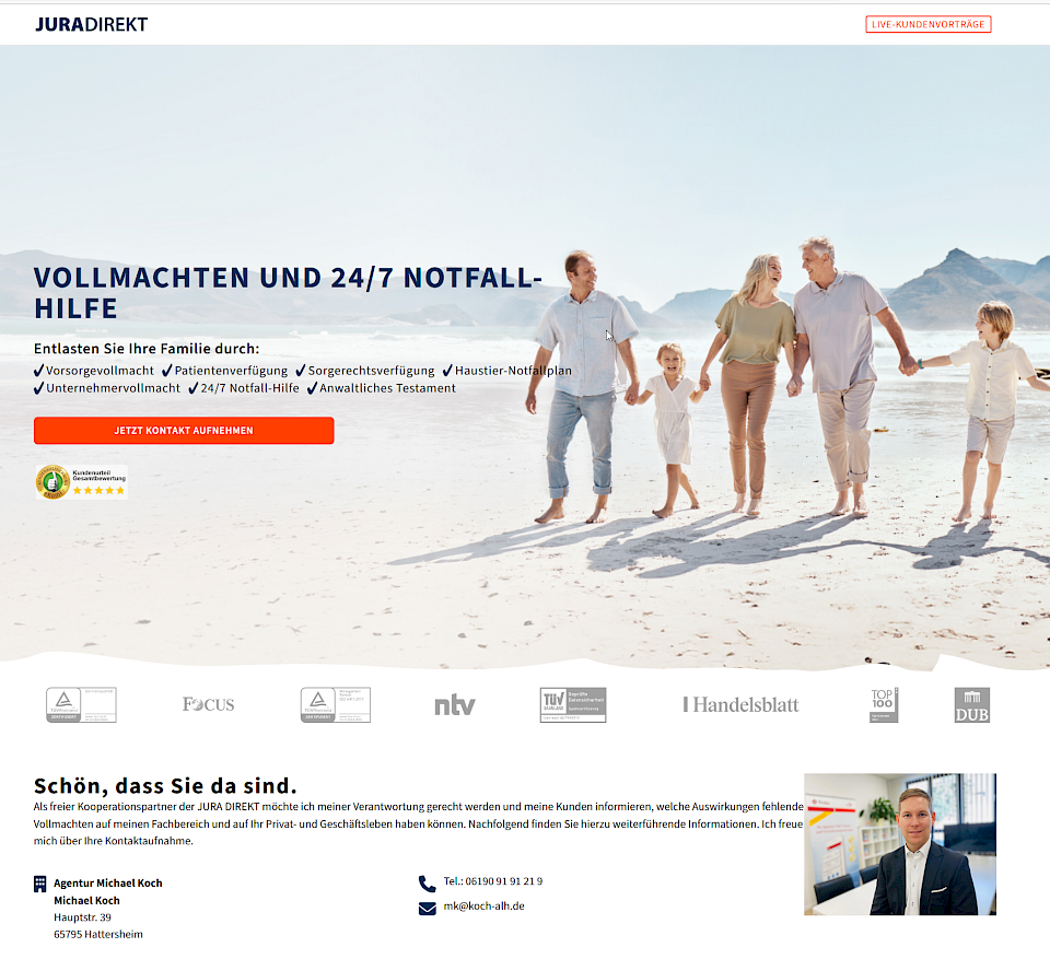 Agentur Michael Koch - Juradirekt